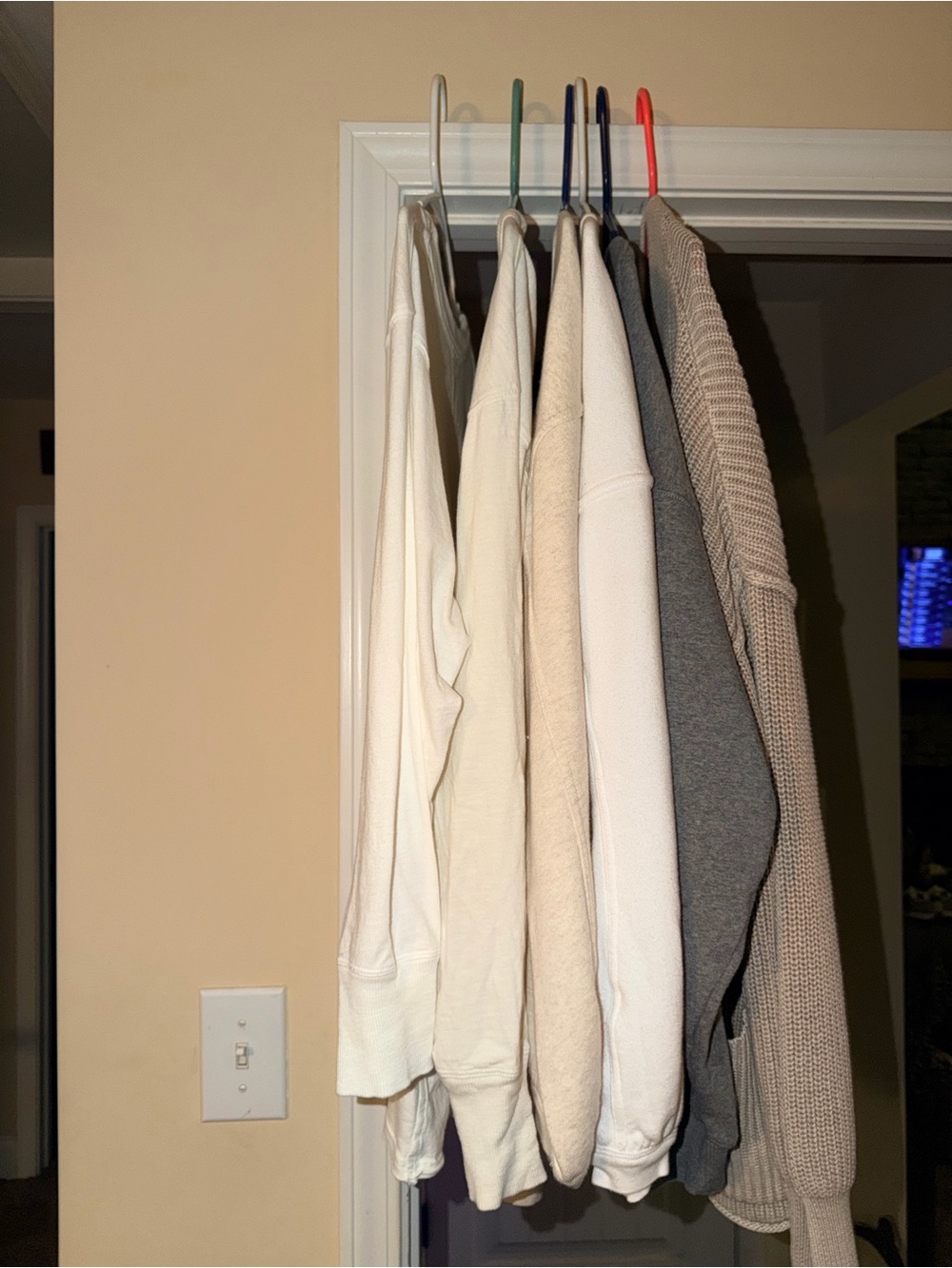 Aerie women Neutral Crewneck Sweater shirt- sweater bundle